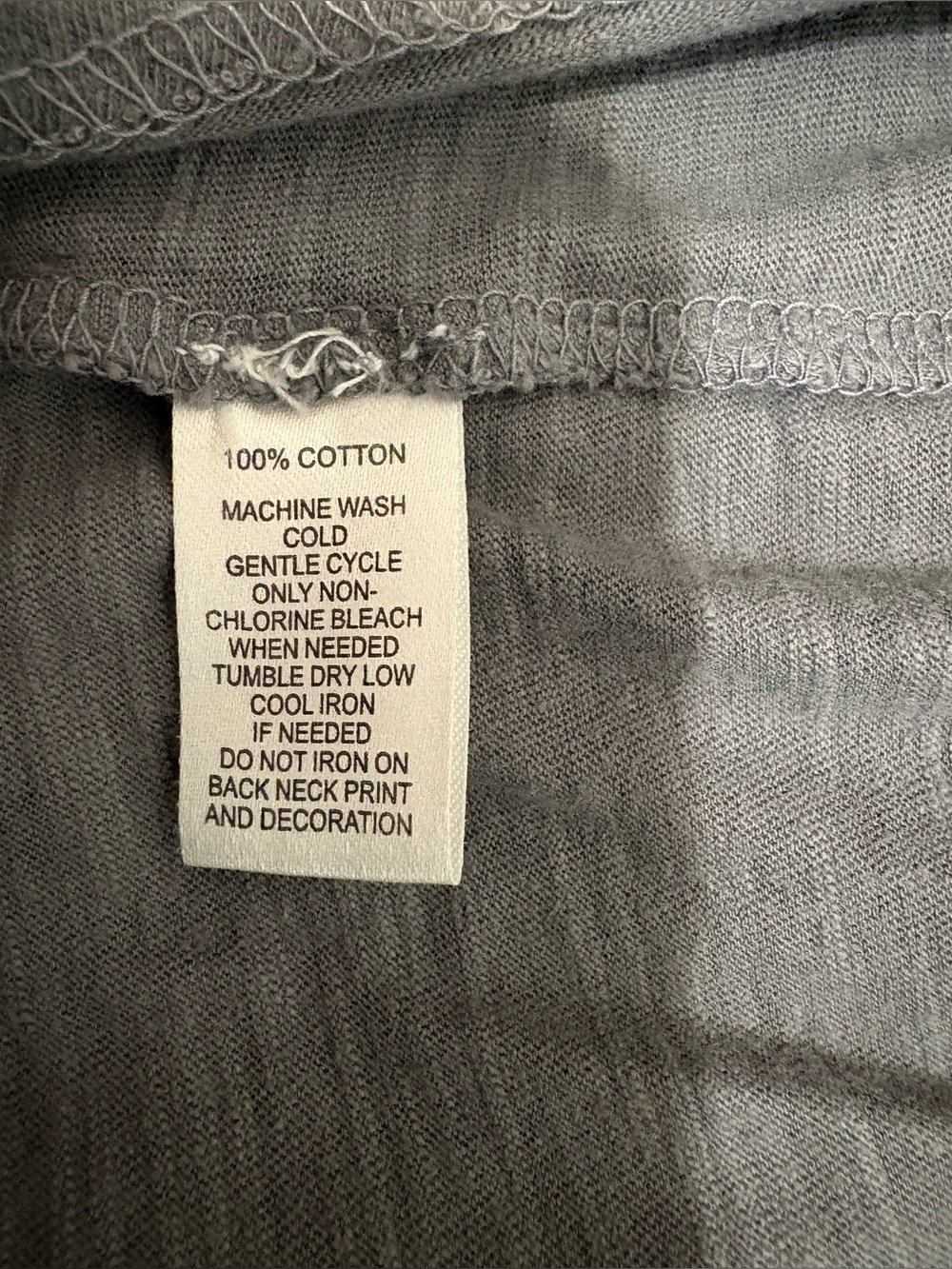 LOFT Gray Snowflake Tee, Sz XS Not Used - Picture 5 of 5